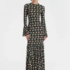 Alba DressMayfair Black in Flowy Jersey