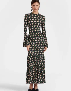 Alba DressMayfair Black in Flowy Jersey