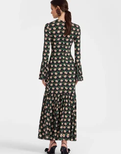Alba DressMayfair Black in Flowy Jersey