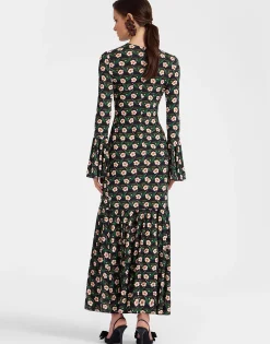 Alba DressMayfair Black in Flowy Jersey