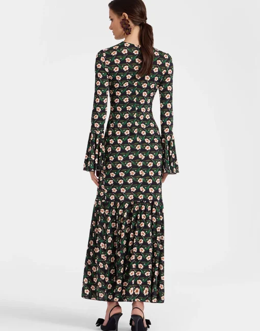 Alba DressMayfair Black in Flowy Jersey