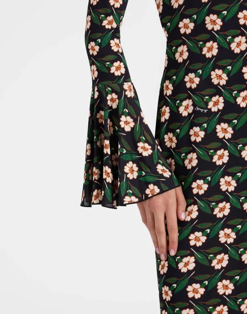 Alba DressMayfair Black in Flowy Jersey