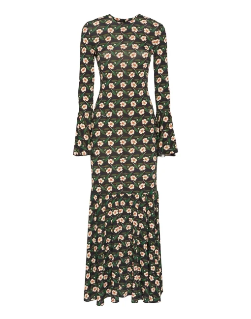 Alba DressMayfair Black in Flowy Jersey