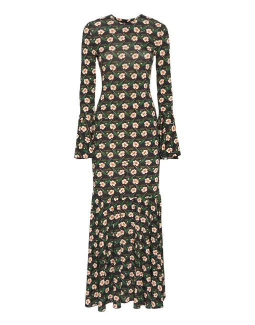 Alba DressMayfair Black in Flowy Jersey