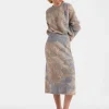 All-In SkirtLight Blue in Woolmix