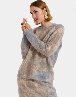 All-In SweaterLight Blue in Woolmix