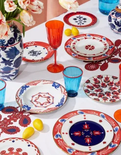 Amphora VaseWildbird Blu in Porcelain