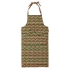 ApronComo Fish Green in Cotton