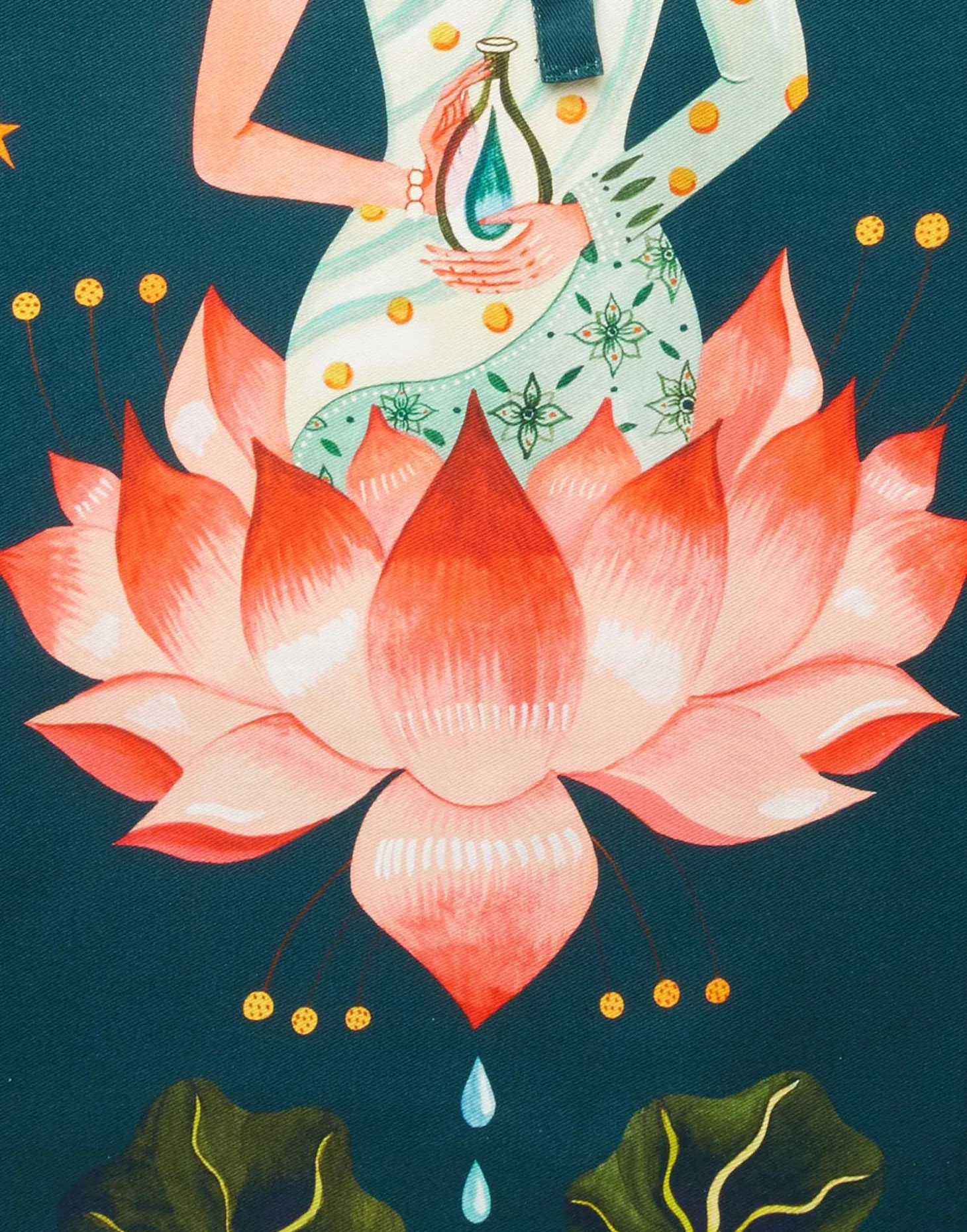 ApronQuan Yin in Cotton