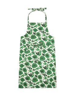 ApronWildbird Verde in Cotton