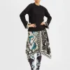 Arcade DressMix Tiles Placée Black in Heavy Jersey