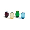 Baby Egg VasesMisty Rainbow Mix in Murano Glass