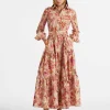 Bellini DressHottie Cream in Embroidered Organza