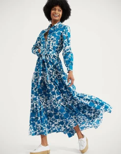 Bellini DressLilium Blu in Cotton Voile