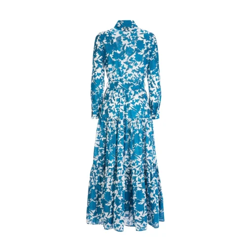 Bellini DressLilium Blu in Cotton Voile
