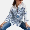 Better Than Your Boyfriend's ShirtOlympus Placée Cream in Cotton Poplin