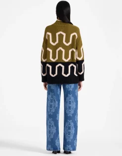 Better Than Your Boyfriend's JeansBast Blue in Laser-Printed Denim