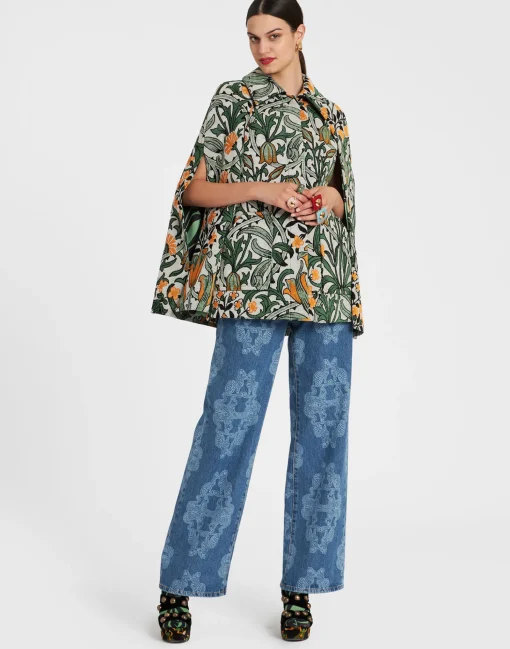 Better Than Your Boyfriend's JeansBast Blue in Laser-Printed Denim