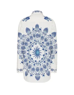 Better Than Your Boyfriend's ShirtOlympus Placée Cream in Cotton Poplin