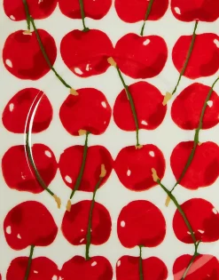 Big Mama Cup And SaucerCherries Avorio in Porcelain