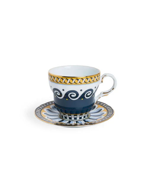 Big Mama Cup And SaucerOdysseus in Porcelain