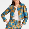 Bijoux JacketHottie Turquoise in Jacquard