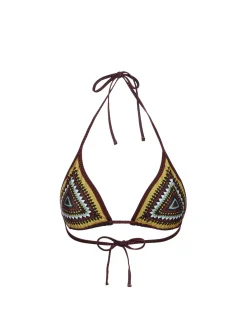 Bikini TopDoric Placée Black in Lycra