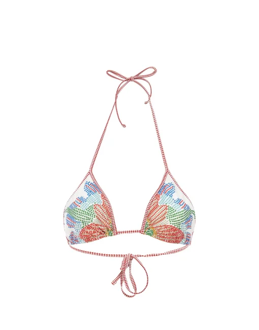 Bikini TopGrenadilla Placée Off White in Lycra