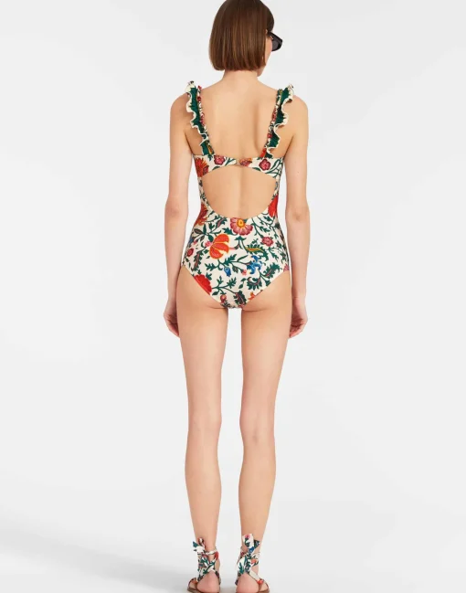 Boop SwimsuitDragonflower Mini Multicolor in Lycra