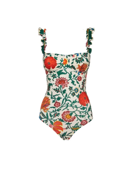 Boop SwimsuitDragonflower Mini Multicolor in Lycra