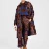 Boxy CoatJacquard Selva in Jacquard