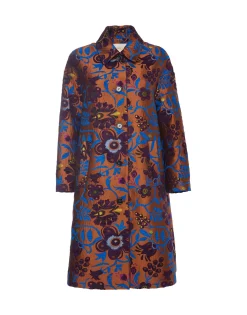 Boxy CoatJacquard Selva in Jacquard