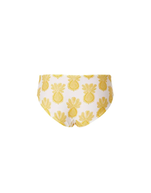 Boy BriefPineapple Sunflower White in Lycra
