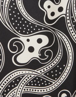 Boy ShirtAperol Black & White in Silk Twill