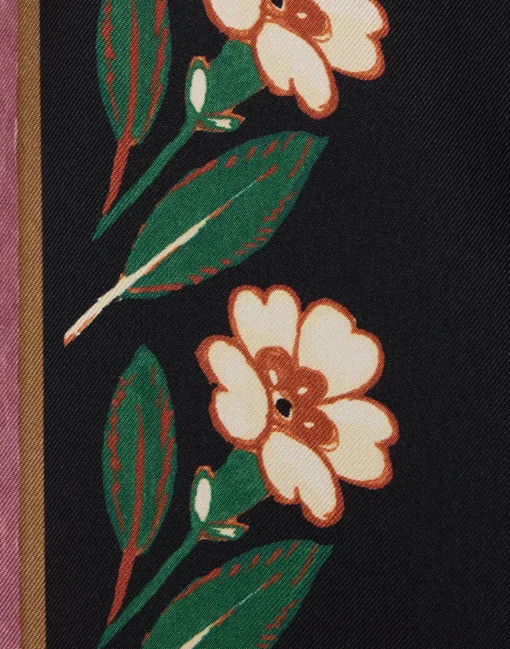 Boy ShirtDazed Placée Black in Silk Twill