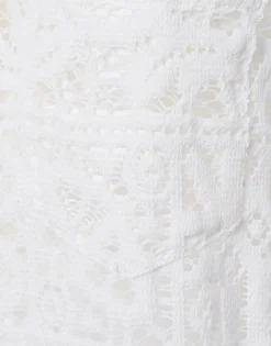 Boy ShirtWhite in Cotton Lace