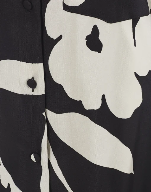 Boy ShirtWinter Jasmine in Twill Silk