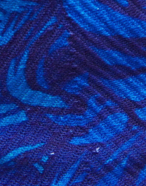 Bucket Hat StitchedAnemone in Cotton Chevron