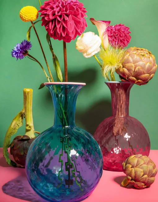 CarafeViolet in Murano Glass