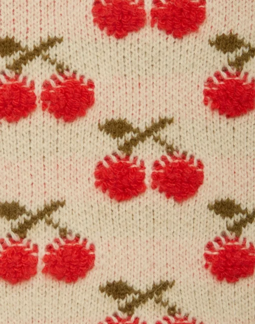 Cherry VestOff White in Wool