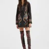 Chiara DressEve Black in Denim