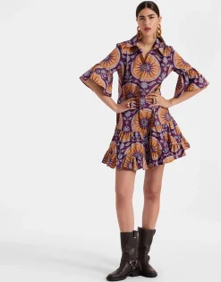 Choux DressSovereign Purple in Summer Poplin