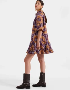 Choux DressSovereign Purple in Summer Poplin