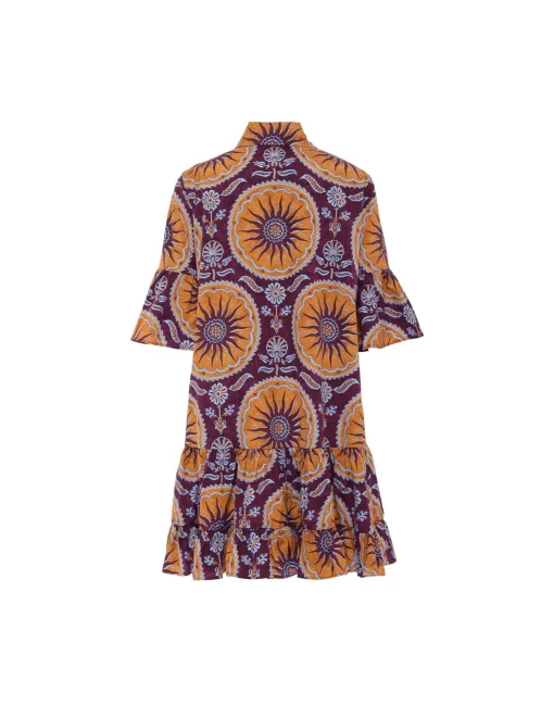 Choux DressSovereign Purple in Summer Poplin
