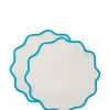 Cloud Placemat Set of 2Light Blue in Cotton