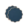Cloud Placemat Set Of 2Rainbow Navy in Linen