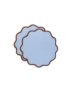 Cloud Placemat Set Of 2Rainbow Sky in Linen