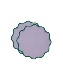 Cloud Placemat Set Of 2Rainbow Lilac in Linen
