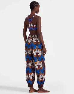 Court PantsAli Chocolate in Nylon