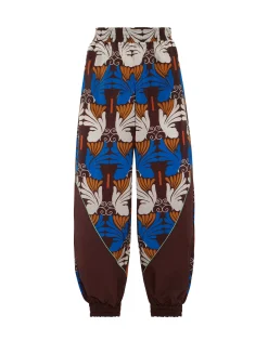 Court PantsAli Chocolate in Nylon